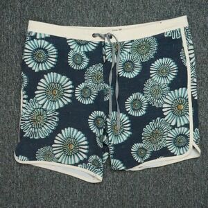 Roark Revival Board Shorts‎ Mens 36 Blue Floral Chiller Casablanca Swim